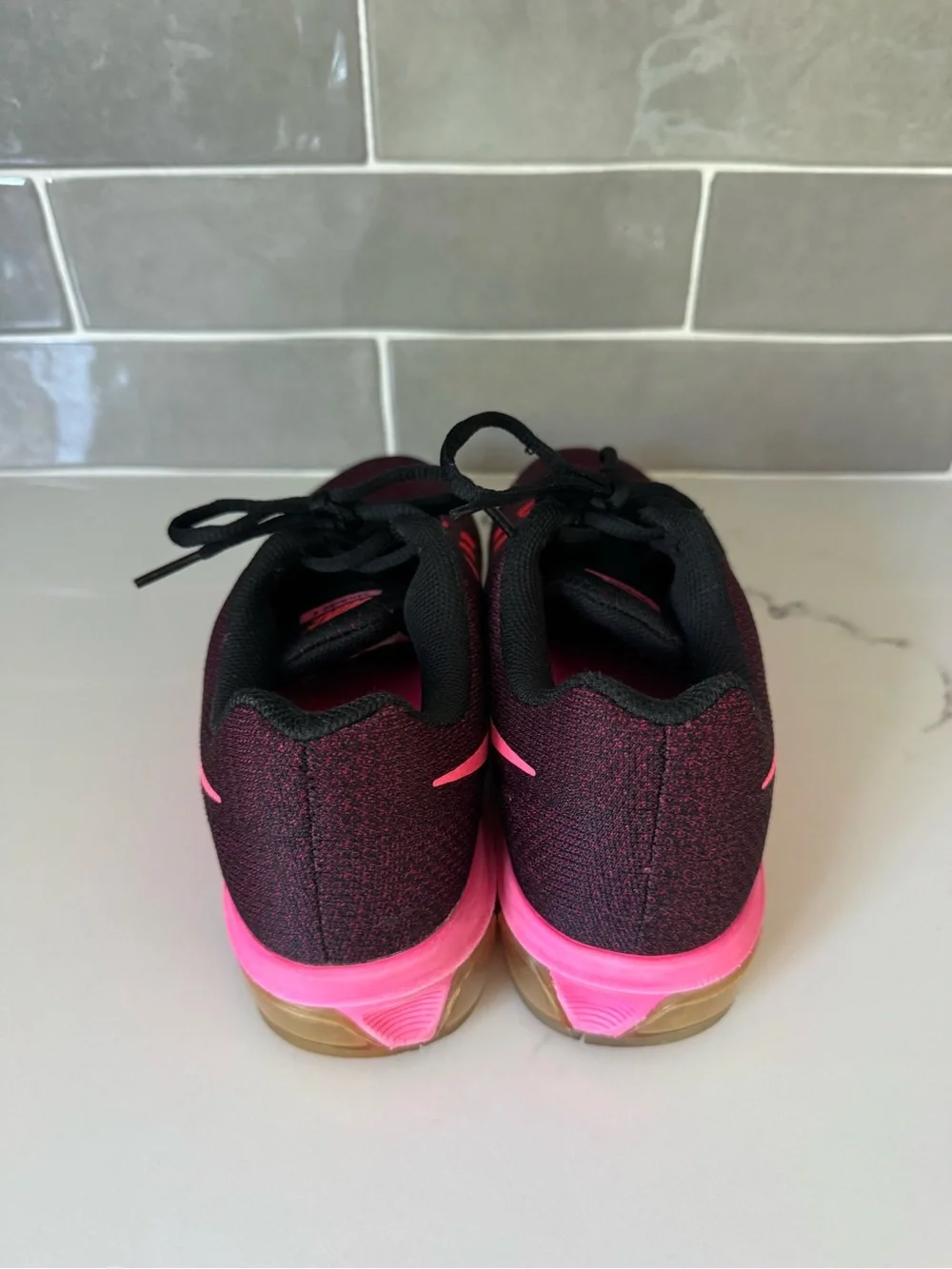WMNS NIKE AIR MAX TAILWIND 8 Black Purple Pink Size 8